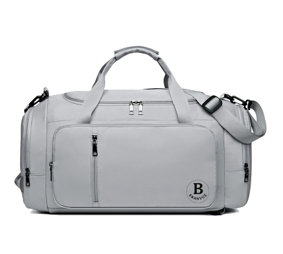 Gray Branvue travel and gym bag