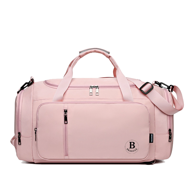 Pink Branvue travel and gym bag