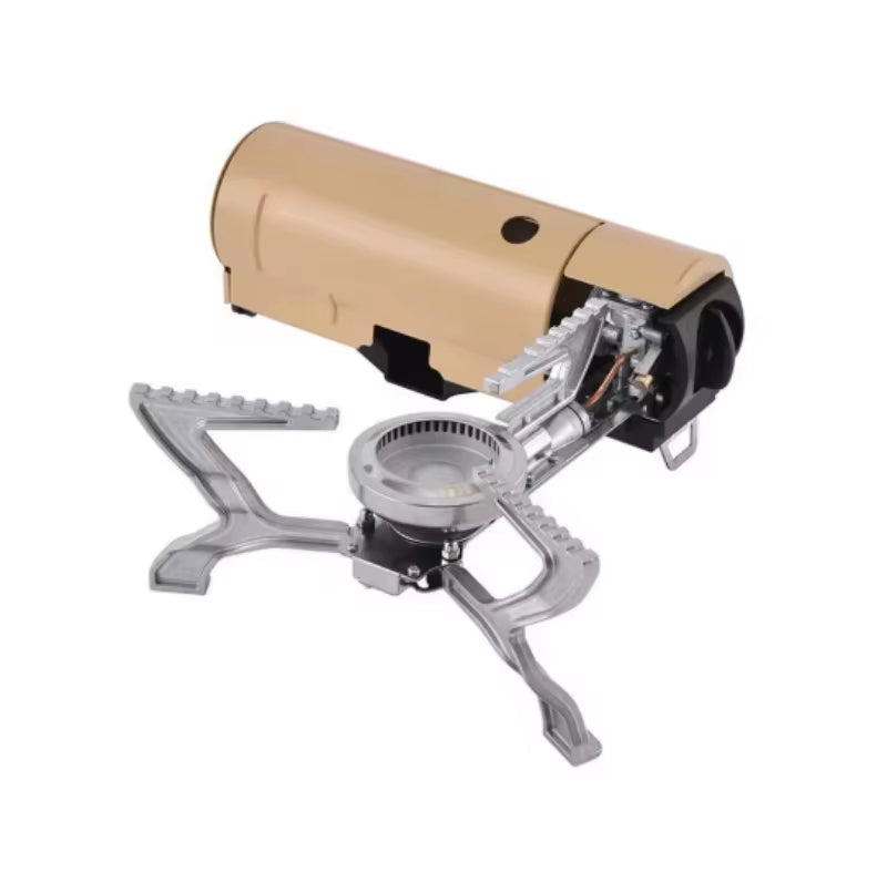 Compact Outdoor Folding Gas Stove – High-Heat Butane Burner for Camping Adventures