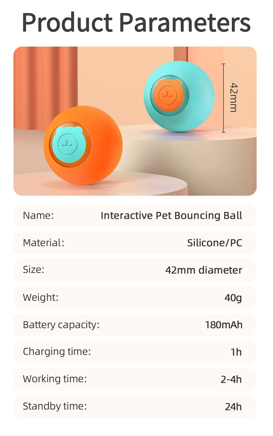 Interactive Cat Bouncing Ball